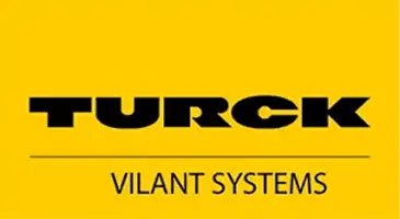 Turck Logo mit gelbem Hintergrund