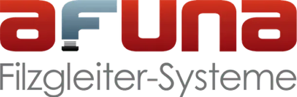 afuna Logo mit Schriftzug Filzgleiter-Systeme
